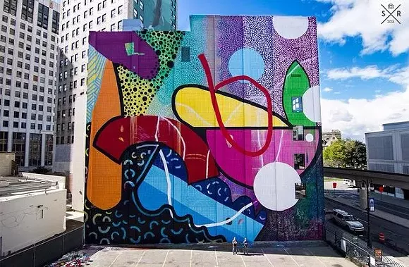 New Hense-designed mural debuts in Detroit today