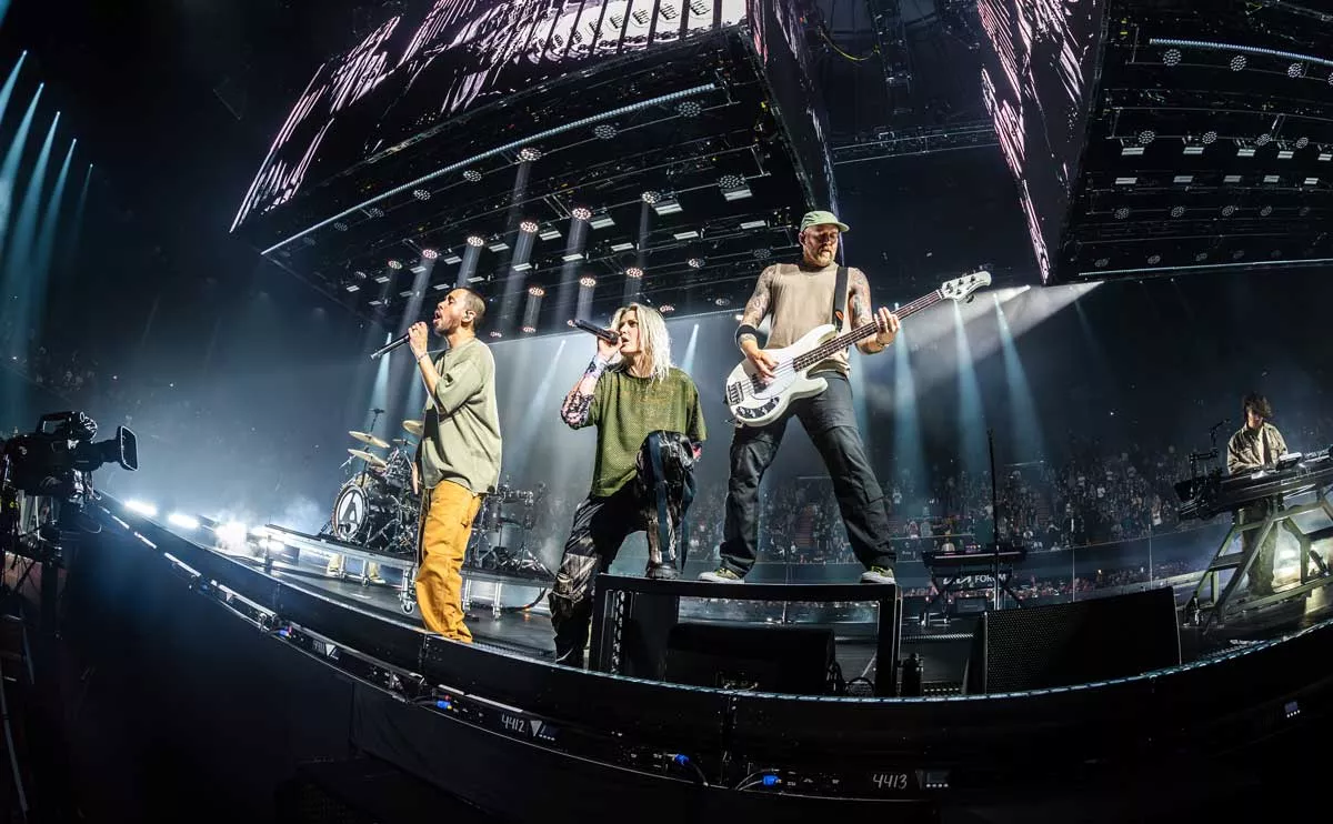Image: Linkin Park have reformed with new co-lead singer, Emily Armstrong.