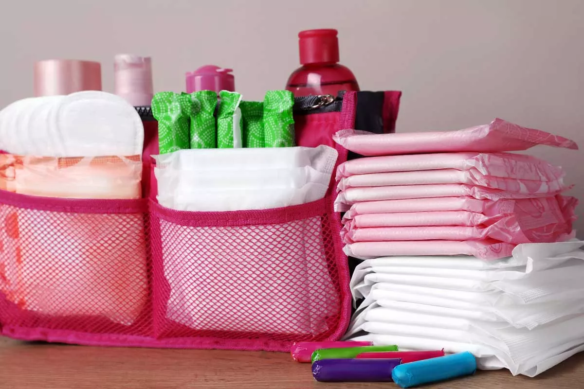 Image: Old Soul Vintage is collecting menstrual products.