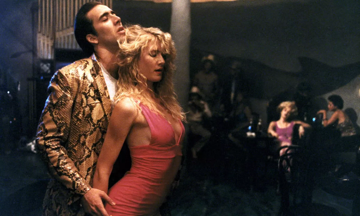 Image: Nicolas Cage and Laura Dern in Wild at Heart.