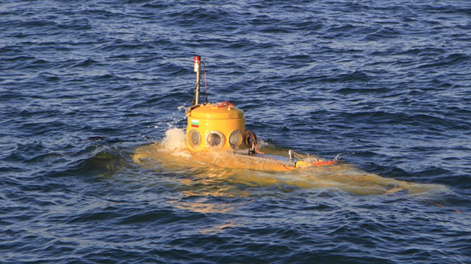 A Canadian smuggled weed across the Detroit River using a small submarine