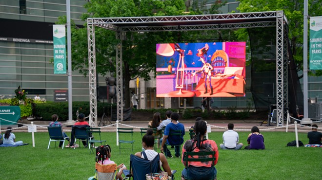 Movie Nights in the D has returned to Campus Martius Park