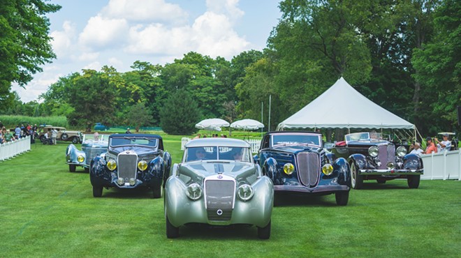 Concours d'Elegance will move from the Inn at St. Johns to the DIA next year.