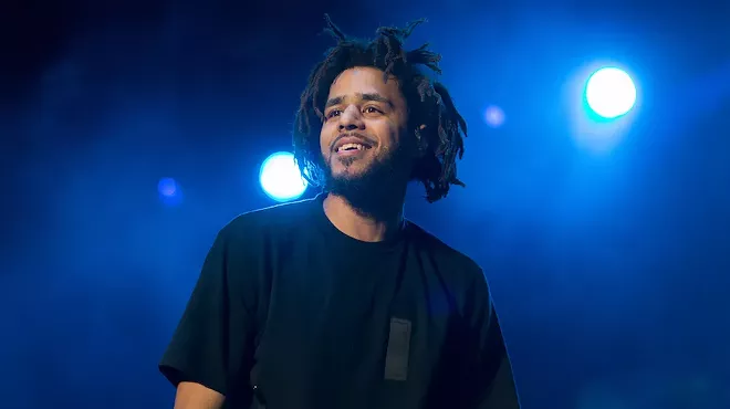 J.Cole is, uh, a bit behind.