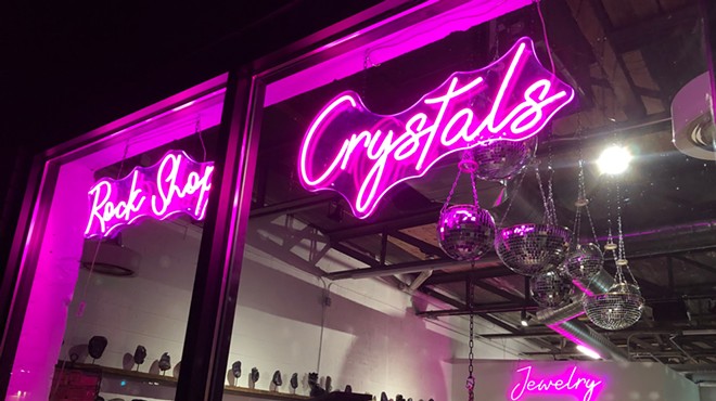 Well Done Goods by Cyberoptix Tie Lab now boasts Detroit’s largest selection of ethically-sourced crystals.