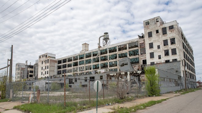 Fisher Body Plant No. 21 in Detroit has been vacant for nearly 30 years.