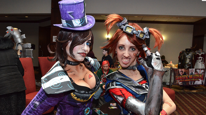 Cosplayers at Astronomicon.