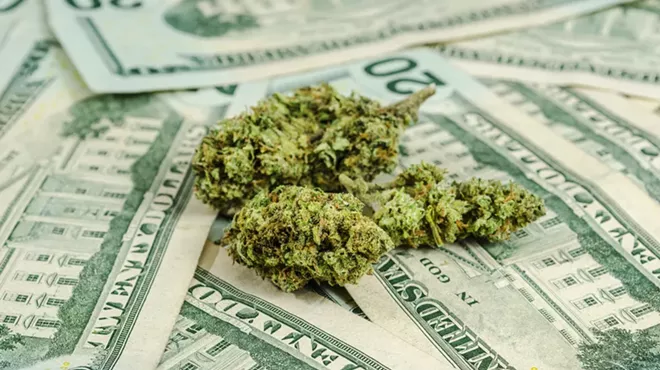 A Detroit man is accused of selling marijuana from a vending machine outside of his house.