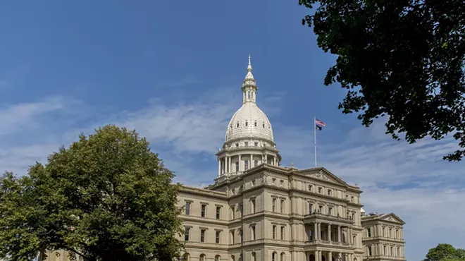 Michigan Capitol building in Lansing.