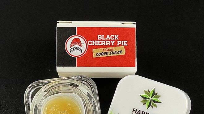Harbor Farmz + Cheech’s Stash is a limited-batch cured resin concentrate.