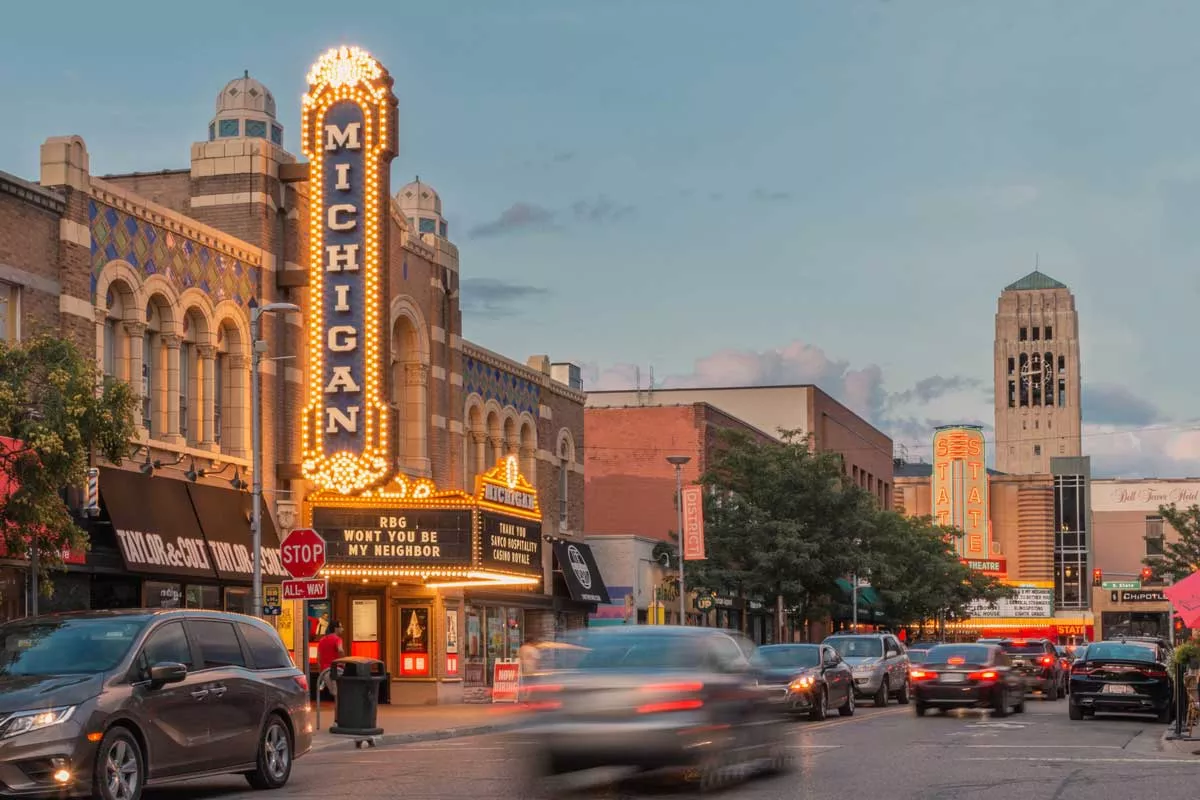 Image: The organization that runs Ann Arbor’s Michigan Theater and State Theatre has renamed itself Marquee Arts.