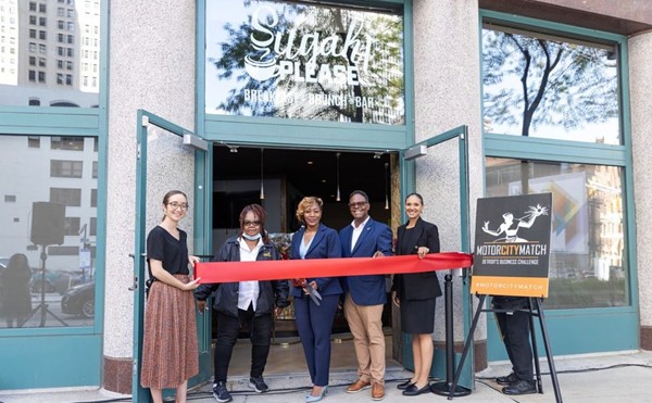 Sugah Please is located at 1501 W. Jefferson Ave., in the heart of downtown Detroit.