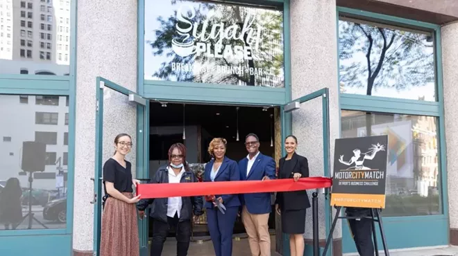 Sugah Please is located at 1501 W. Jefferson Ave., in the heart of downtown Detroit.