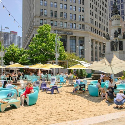 BrisaBar800 Woodward Ave., Detroit; brisabar.comThis seasonal beach-themed bar returned in May, transforming Detroit’s Campus Martius Park into a tropical getaway (complete with sand) where guests can enjoy lunch, dinner, and island-inspired cocktails. It’ll remain open through September, weather permitting.
