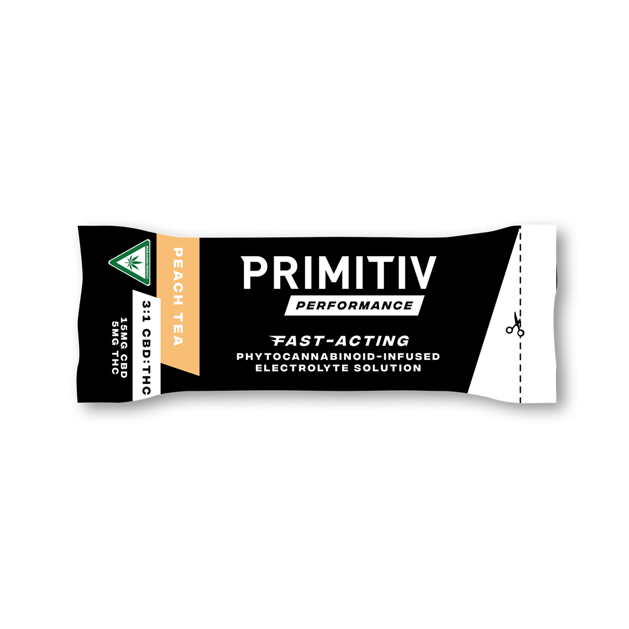 Primitiv Performance’s Oral Rehydration Solution (Primitiv)
primitivgroup.com 
These powdered drink mixes are ideal for low-key cannabis consumption. You just mix one packet in water just like any other powdered drink mix, making them easy to take on the go. They come in four flavors, with the Peach Tea’s 3:1 CBD:THC ratio perfect for those looking for a lower high.
