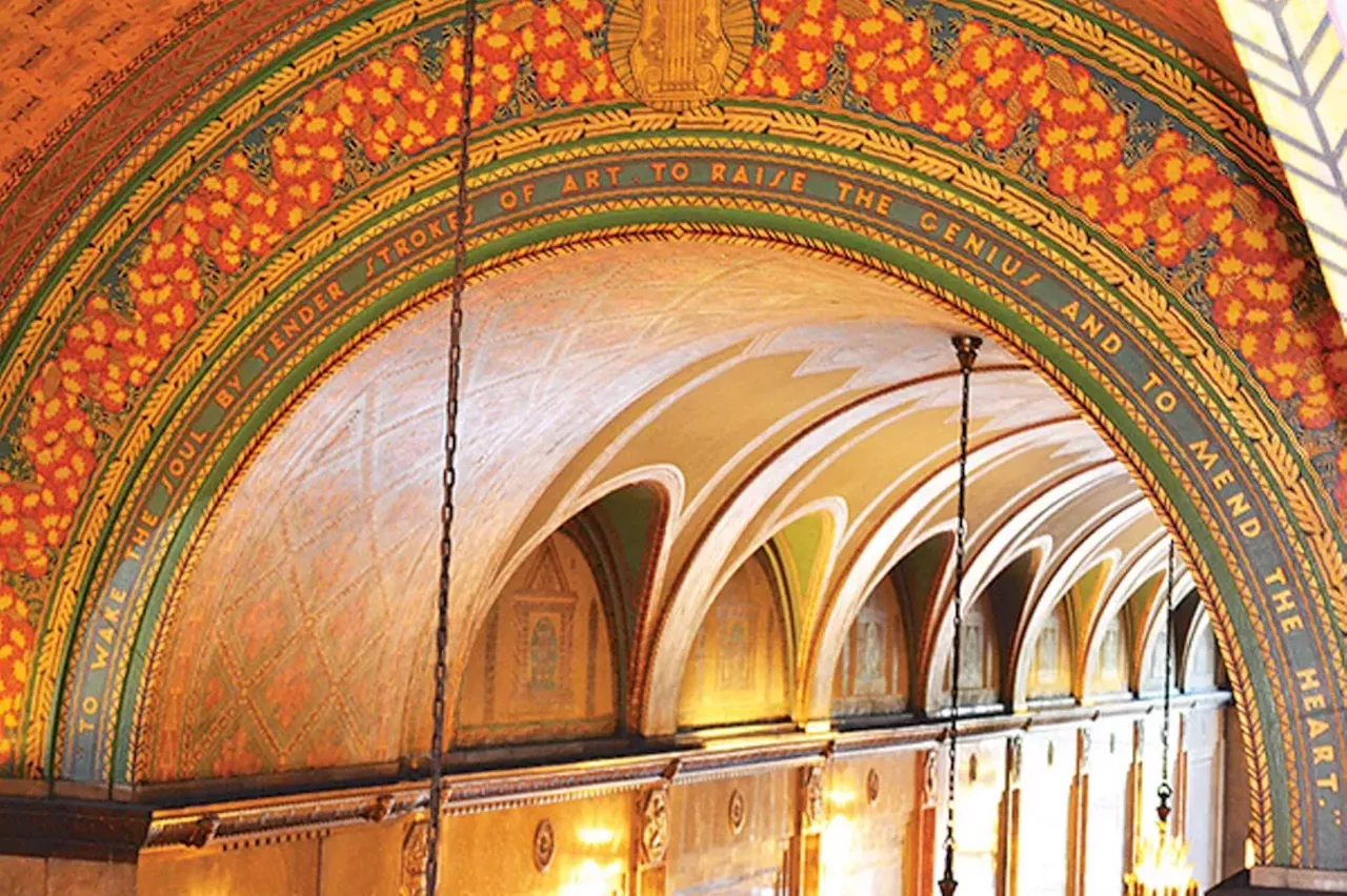 Where to go: Pure Detroit Tour What to do: Take a tour of the Fisher and Guardian buildings Why it made the list: First of all, it&#146;s free. Pure Detroit promises you&#146;ll &#147;Learn intimate details as well as see firsthand the exquisite design and ornamentation.&#148; Visit their website for more information. Photo: Metro Times Staff