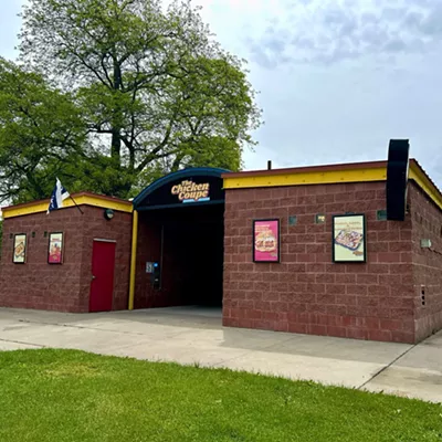 The Chicken Coupe moved into an old concession stand on Belle Isle, not the bathrooms, as wild social media posts have claimed.
