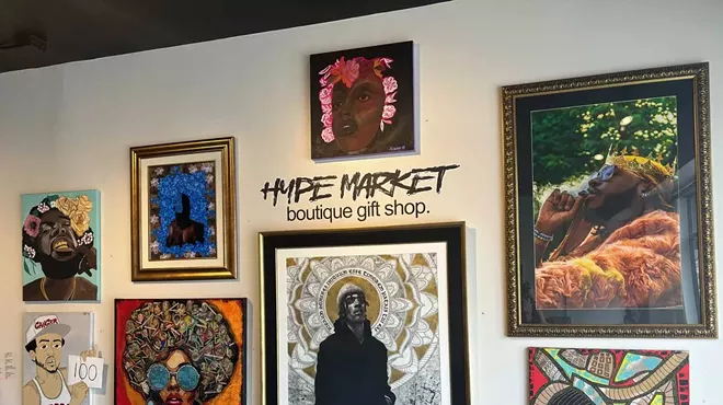 Norwest Gallery has a “Hype Market Gift Shop” that sells affordable art.