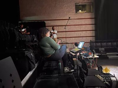 Unlike a film festival, the Obsidian Theatre festival takes works in progress and turns them into full-scale productions.