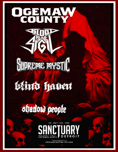 Image: Ogemaw County, Blood Rune Sigil, Supreme Mystic, Blind Haven, Shadow People
