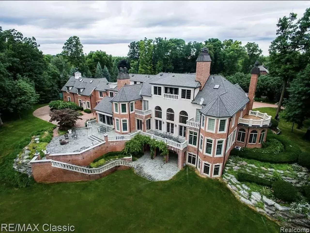 Image: Once the most expensive home in Michigan, Northville estate with movie theater is still on the market 8 years later for $6.9 million