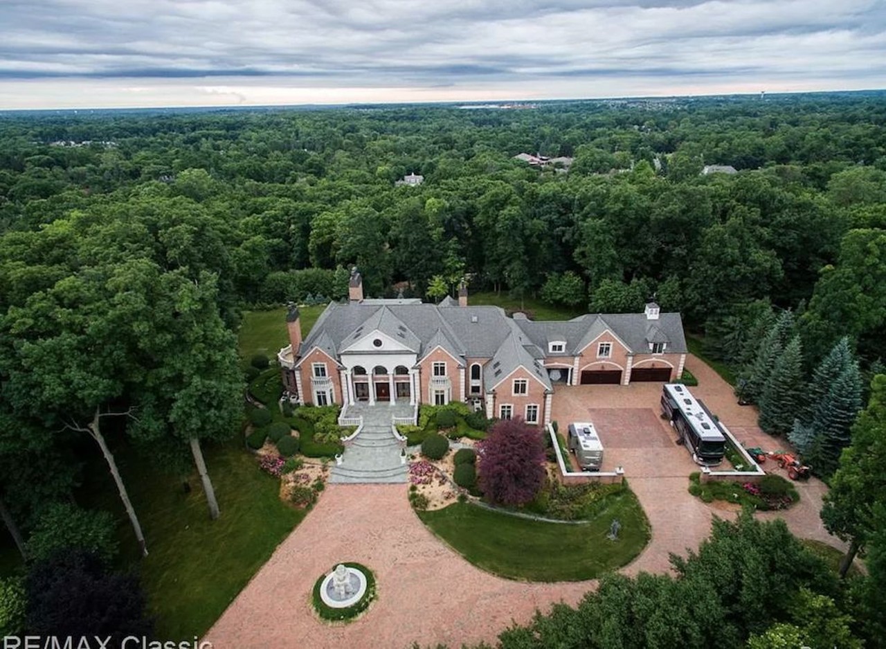 Once the most expensive home in Michigan, Northville estate with movie theater is still on the market 8 years later for $6.9 million