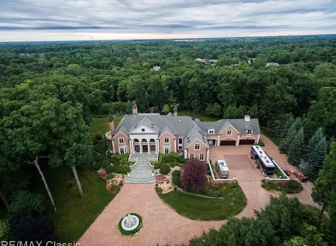 Image: Once the most expensive home in Michigan, Northville estate with movie theater is still on the market 8 years later for $6.9 million