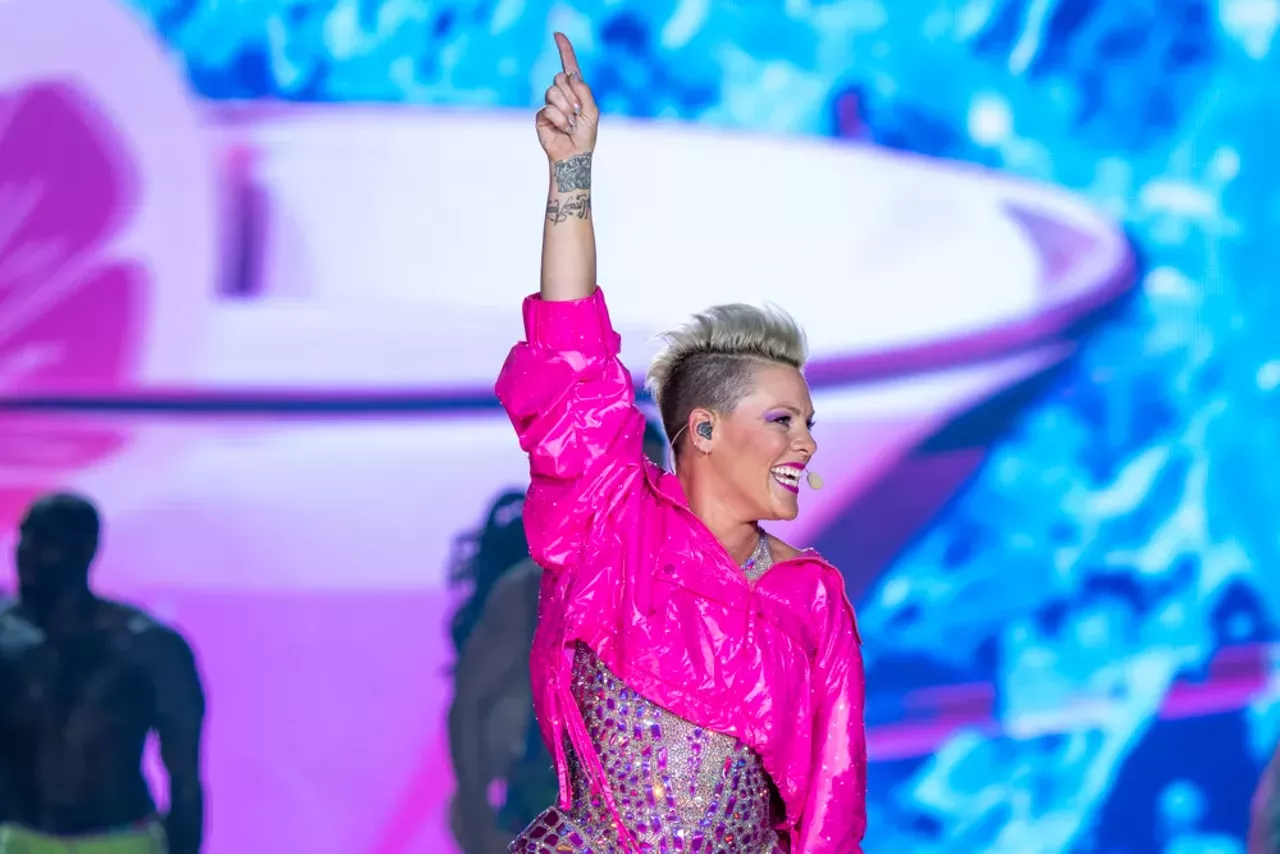 P!nk's 'Summer Carnival Tour' rocked out at Comerica Park on Aug. 16.