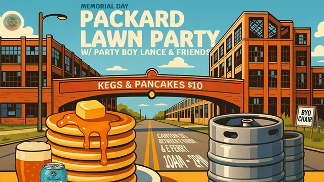 Image: Packard Lawn Party- Kegs & Pancakes