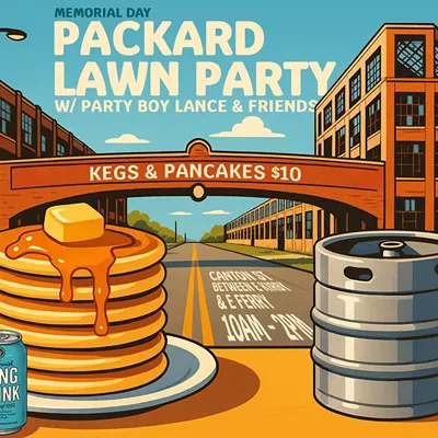 Image: Packard Lawn Party- Kegs & Pancakes
