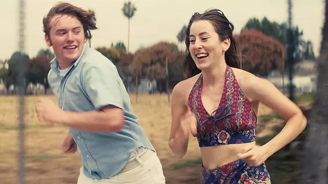 Alana Haim and Cooper Hoffman in Licorice Pizza.