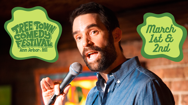 Phil Hanley at Tree Town Comedy Festival