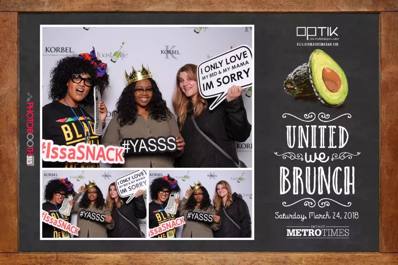 Image: Photobooth photos from United We Brunch