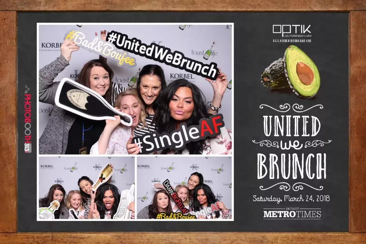 Image: Photobooth photos from United We Brunch
