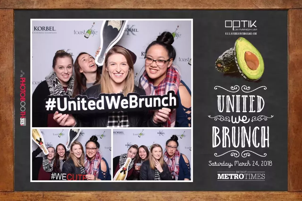 Image: Photobooth photos from United We Brunch