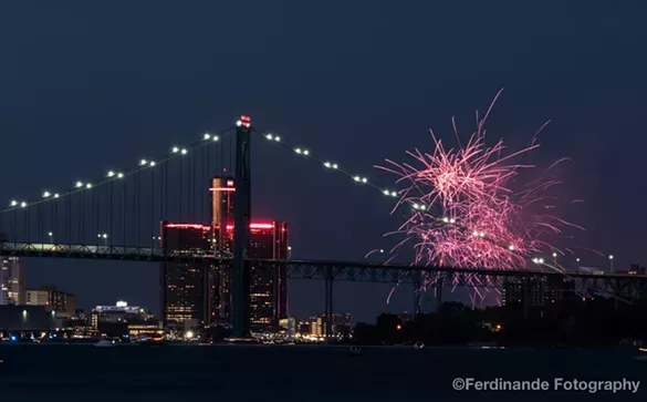 Image: Photos: Detroit Ford fireworks display 2016