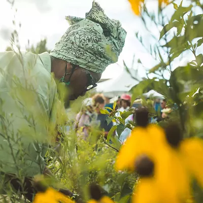 Image: Photos from an‘Herbal Walk &amp; Talk’ tour in Detroit and an herbal medicine class in Hamtramck