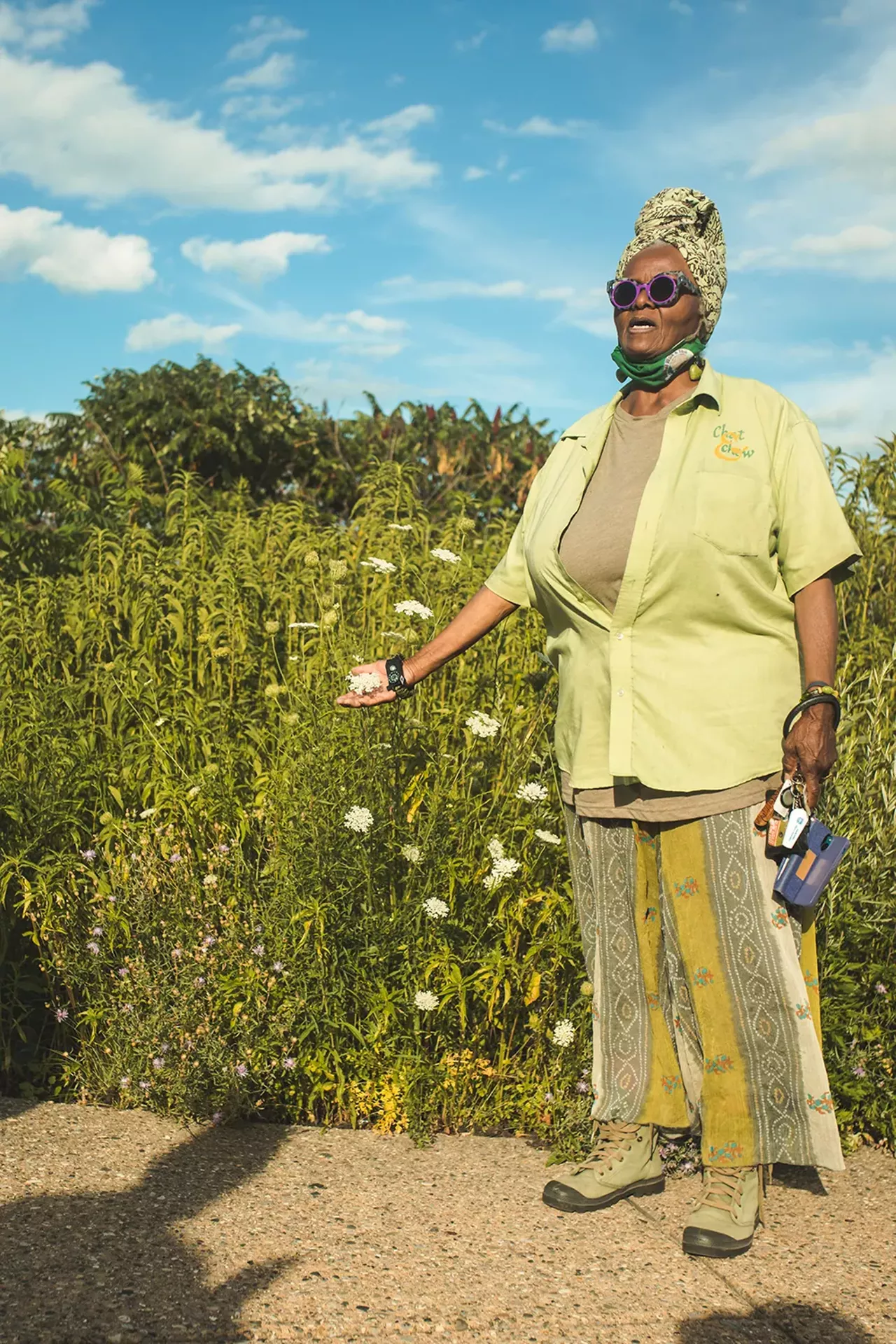 Image: Photos from an‘Herbal Walk &amp; Talk’ tour in Detroit and an herbal medicine class in Hamtramck