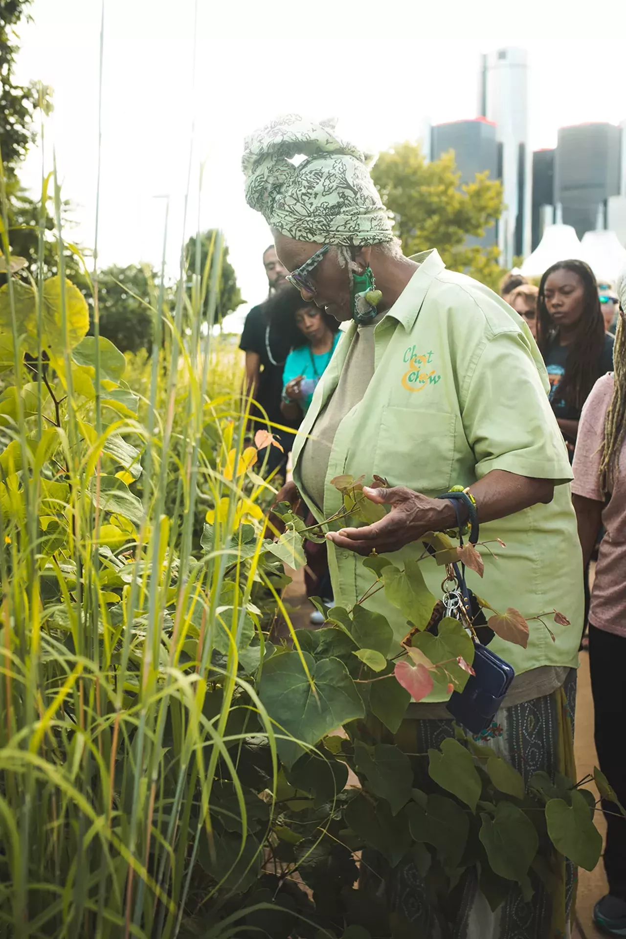 Image: Photos from an‘Herbal Walk &amp; Talk’ tour in Detroit and an herbal medicine class in Hamtramck