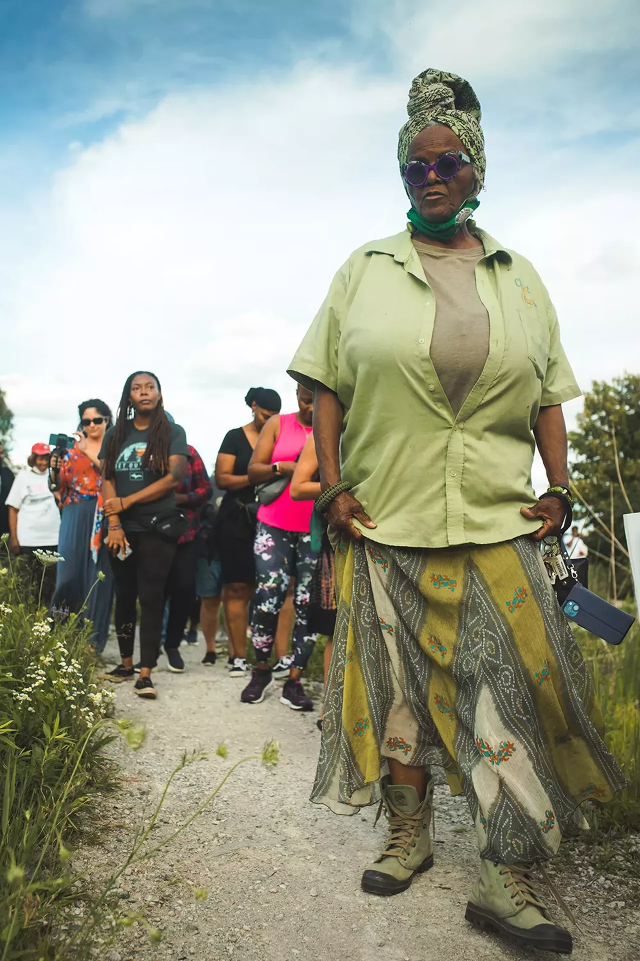 Image: Photos from an‘Herbal Walk &amp; Talk’ tour in Detroit and an herbal medicine class in Hamtramck