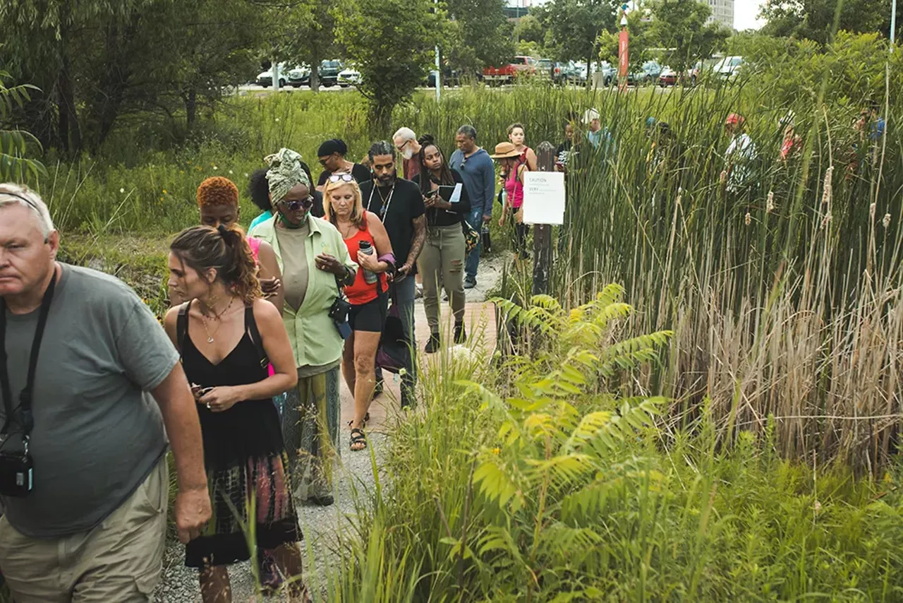 Image: Photos from an‘Herbal Walk &amp; Talk’ tour in Detroit and an herbal medicine class in Hamtramck