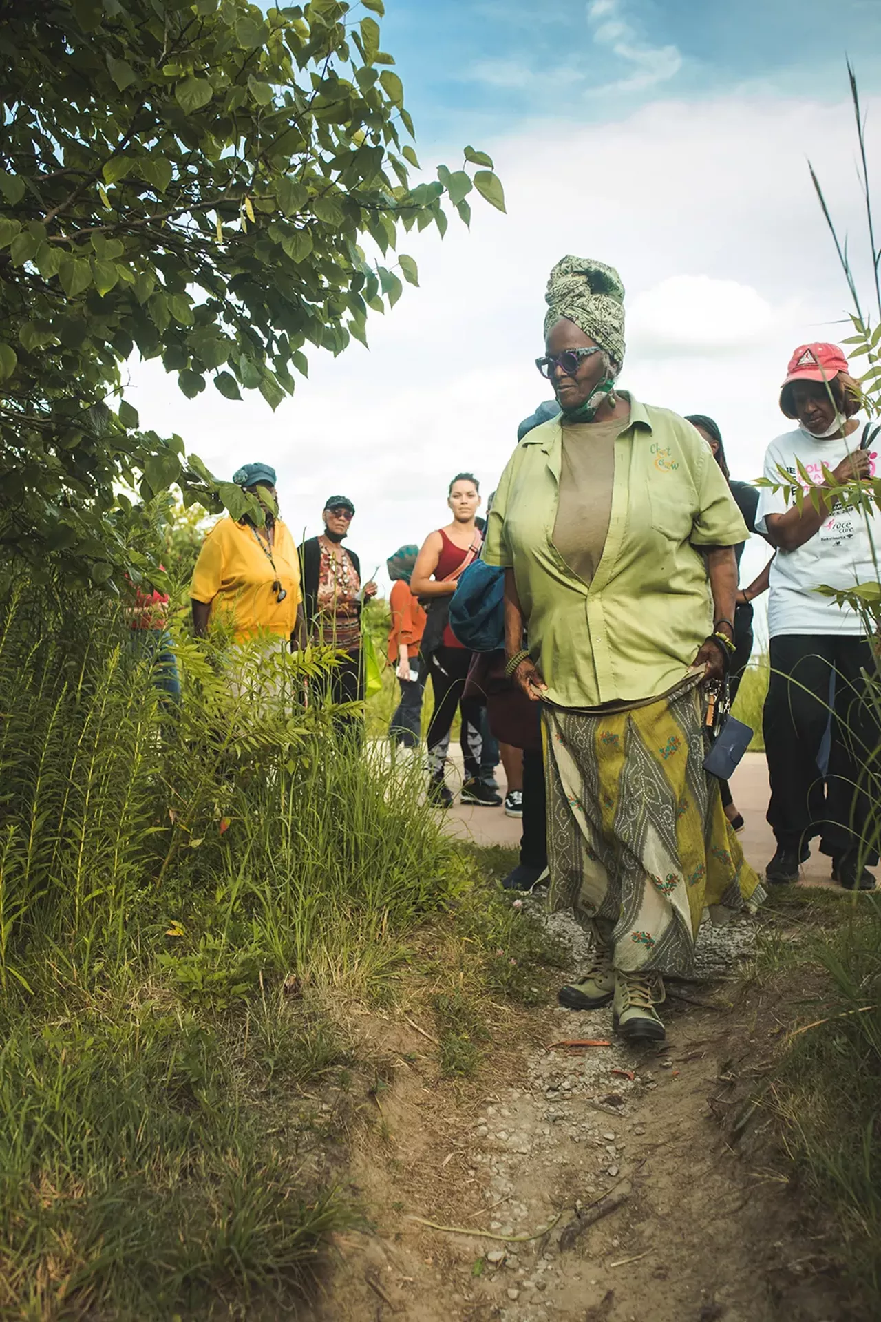 Image: Photos from an‘Herbal Walk &amp; Talk’ tour in Detroit and an herbal medicine class in Hamtramck