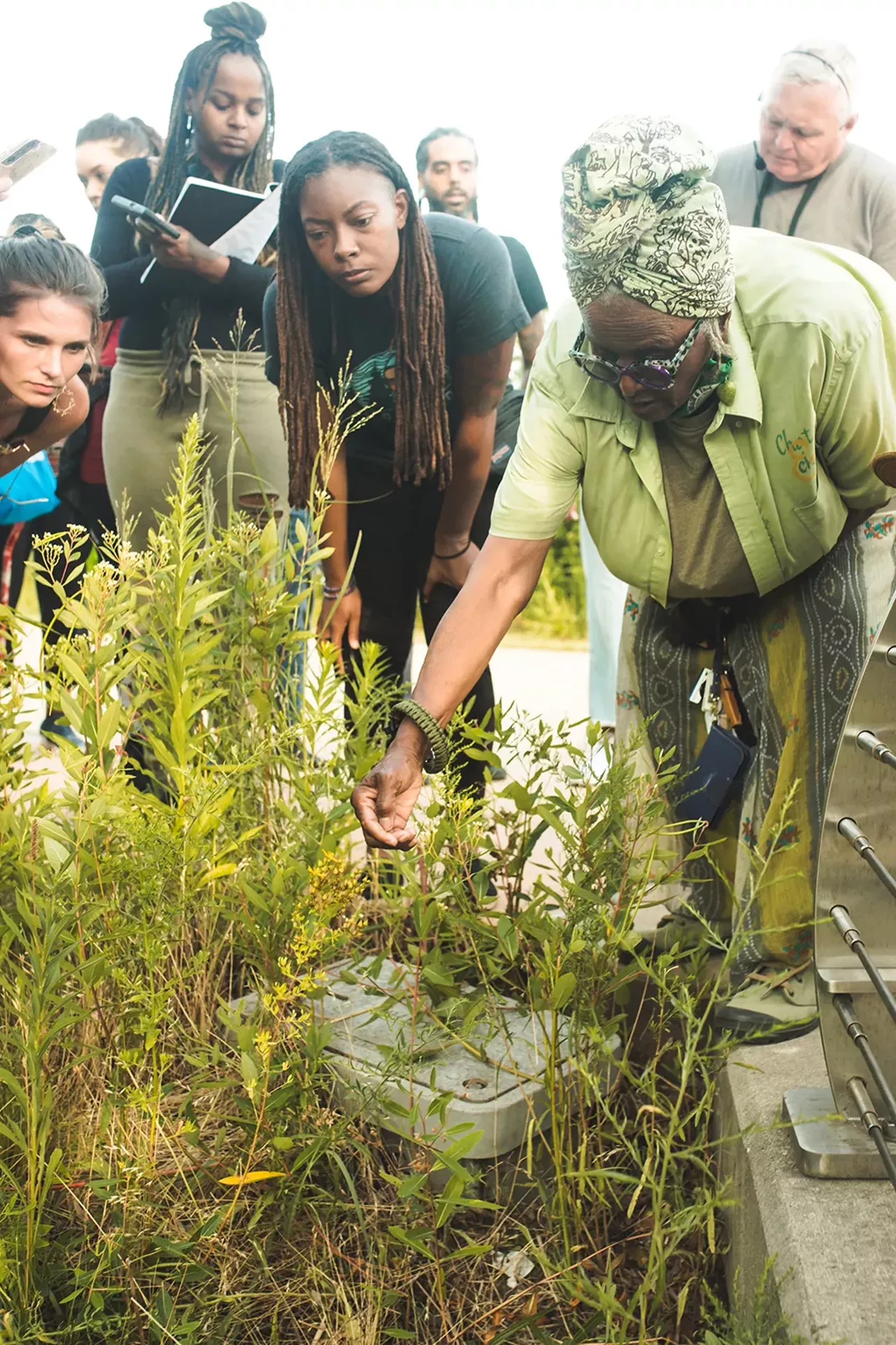 Image: Photos from an‘Herbal Walk &amp; Talk’ tour in Detroit and an herbal medicine class in Hamtramck