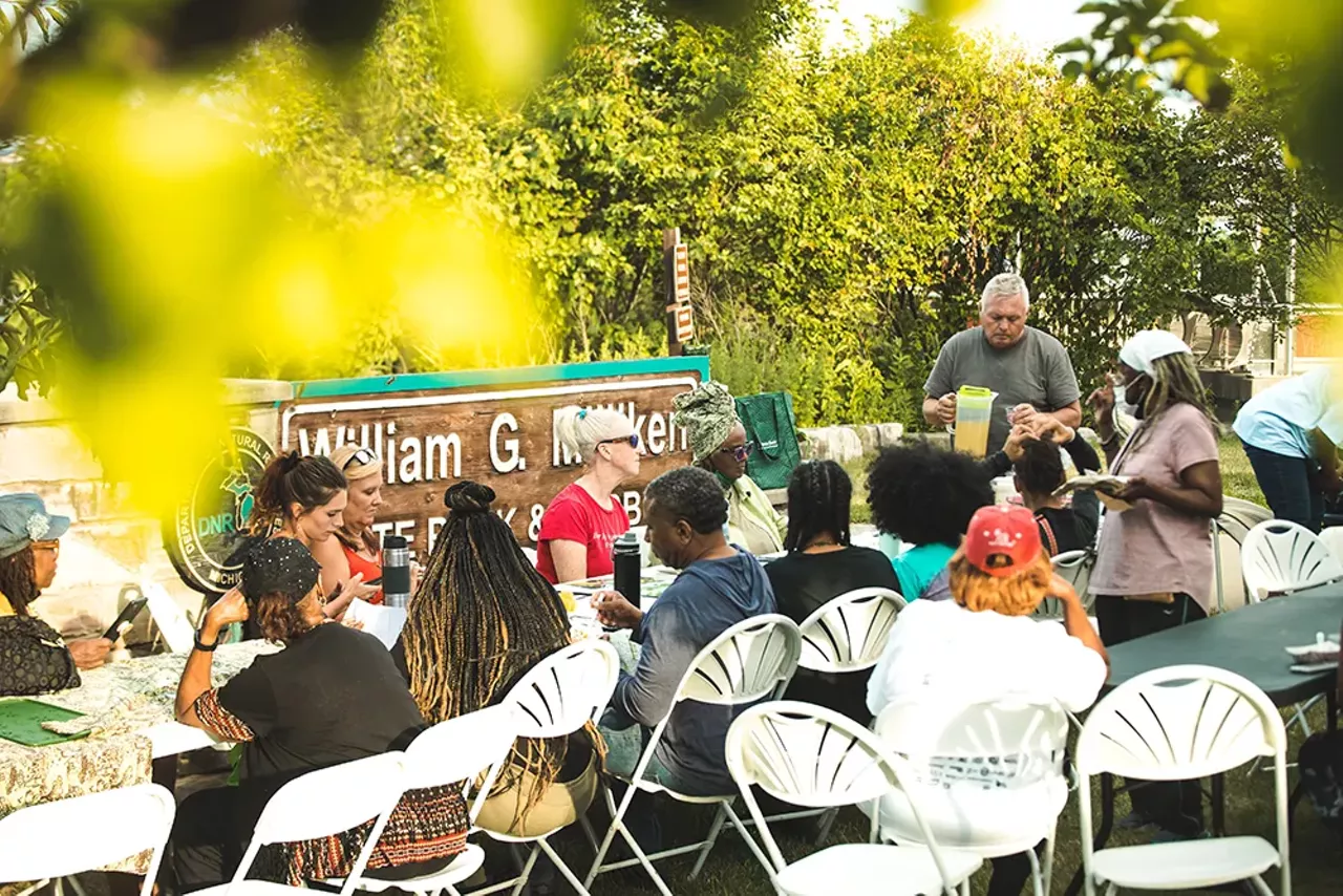 Image: Photos from an‘Herbal Walk &amp; Talk’ tour in Detroit and an herbal medicine class in Hamtramck