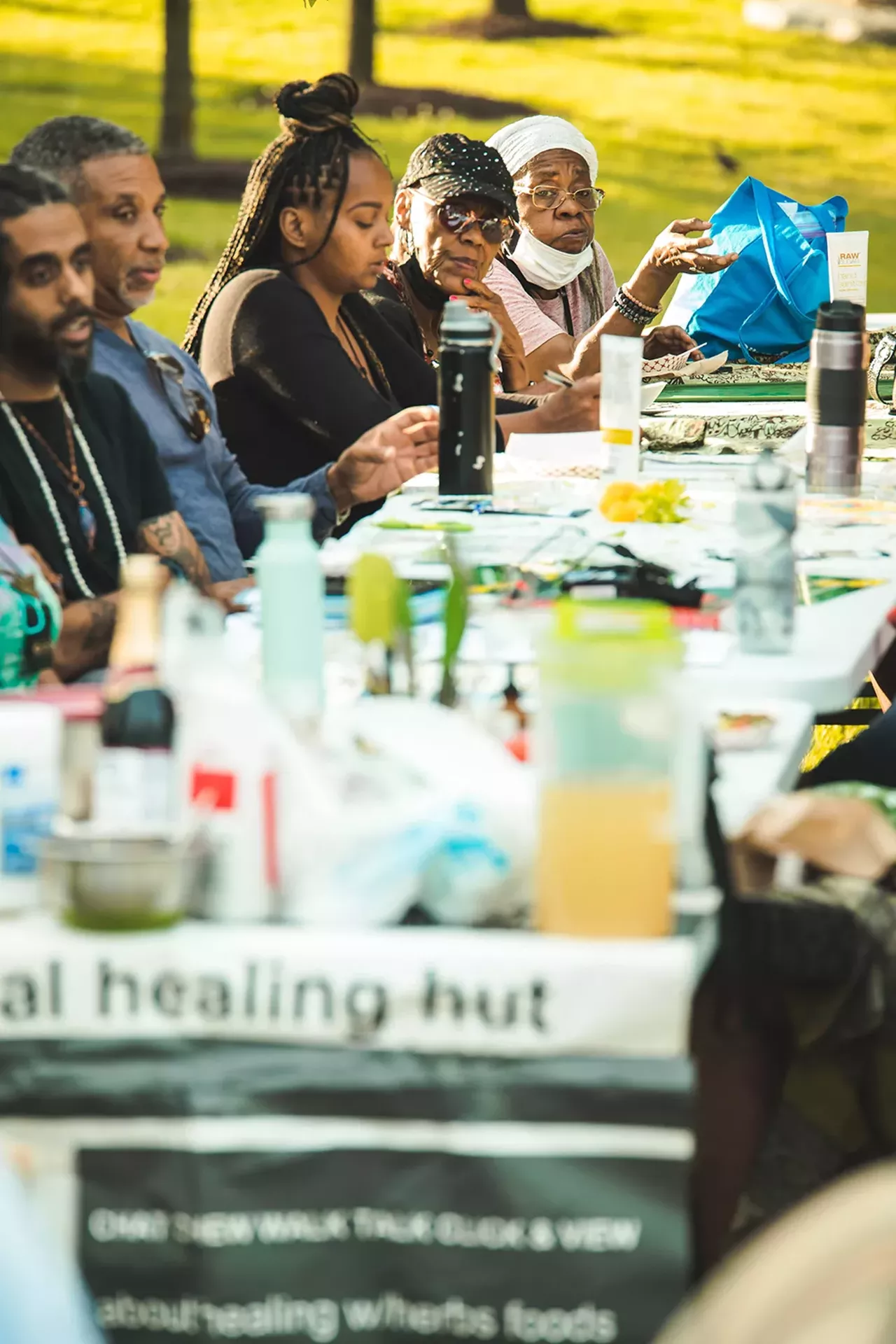 Image: Photos from an‘Herbal Walk &amp; Talk’ tour in Detroit and an herbal medicine class in Hamtramck