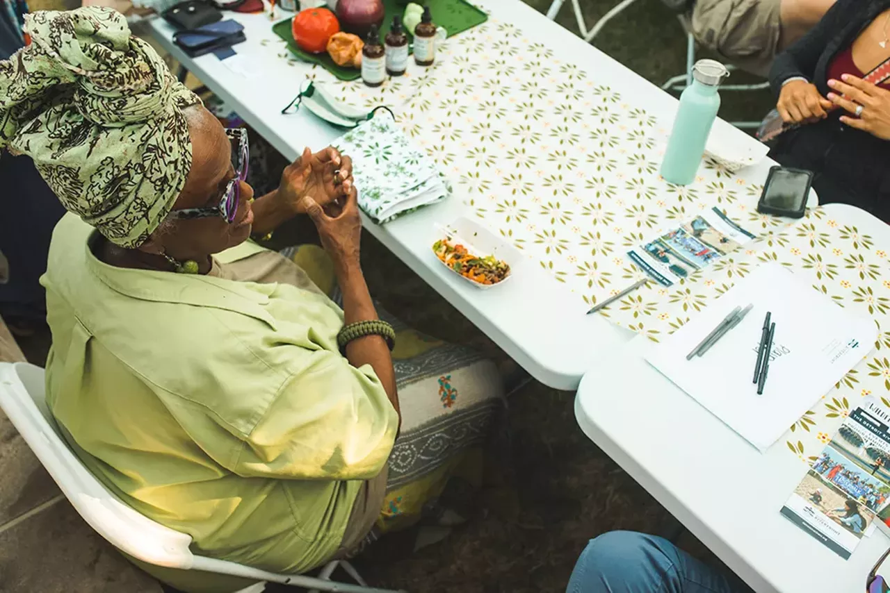 Image: Photos from an‘Herbal Walk &amp; Talk’ tour in Detroit and an herbal medicine class in Hamtramck