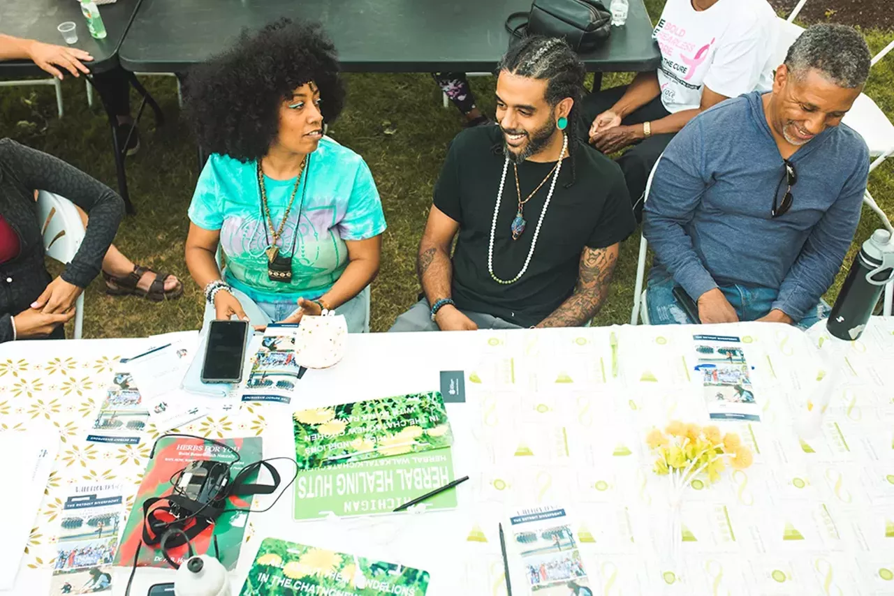 Image: Photos from an‘Herbal Walk &amp; Talk’ tour in Detroit and an herbal medicine class in Hamtramck