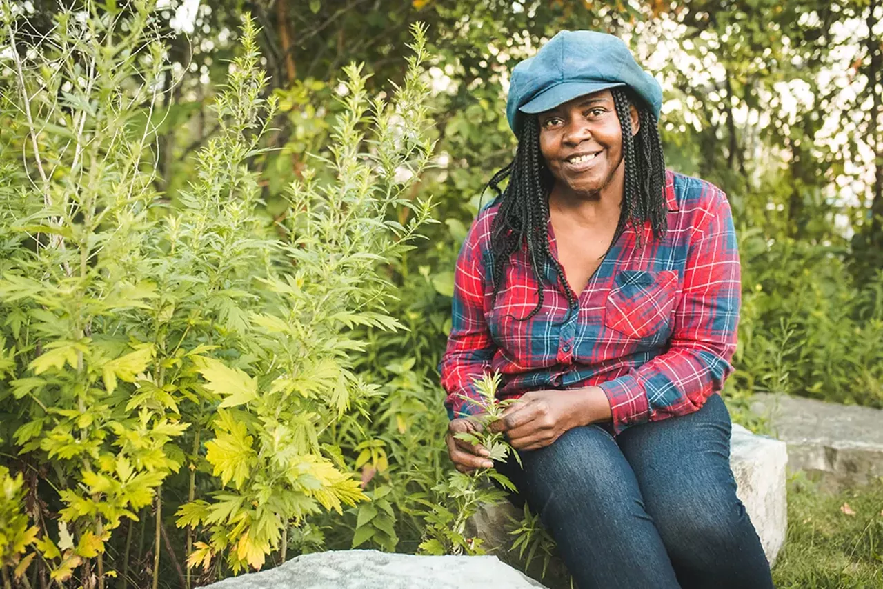 Image: Photos from an‘Herbal Walk &amp; Talk’ tour in Detroit and an herbal medicine class in Hamtramck