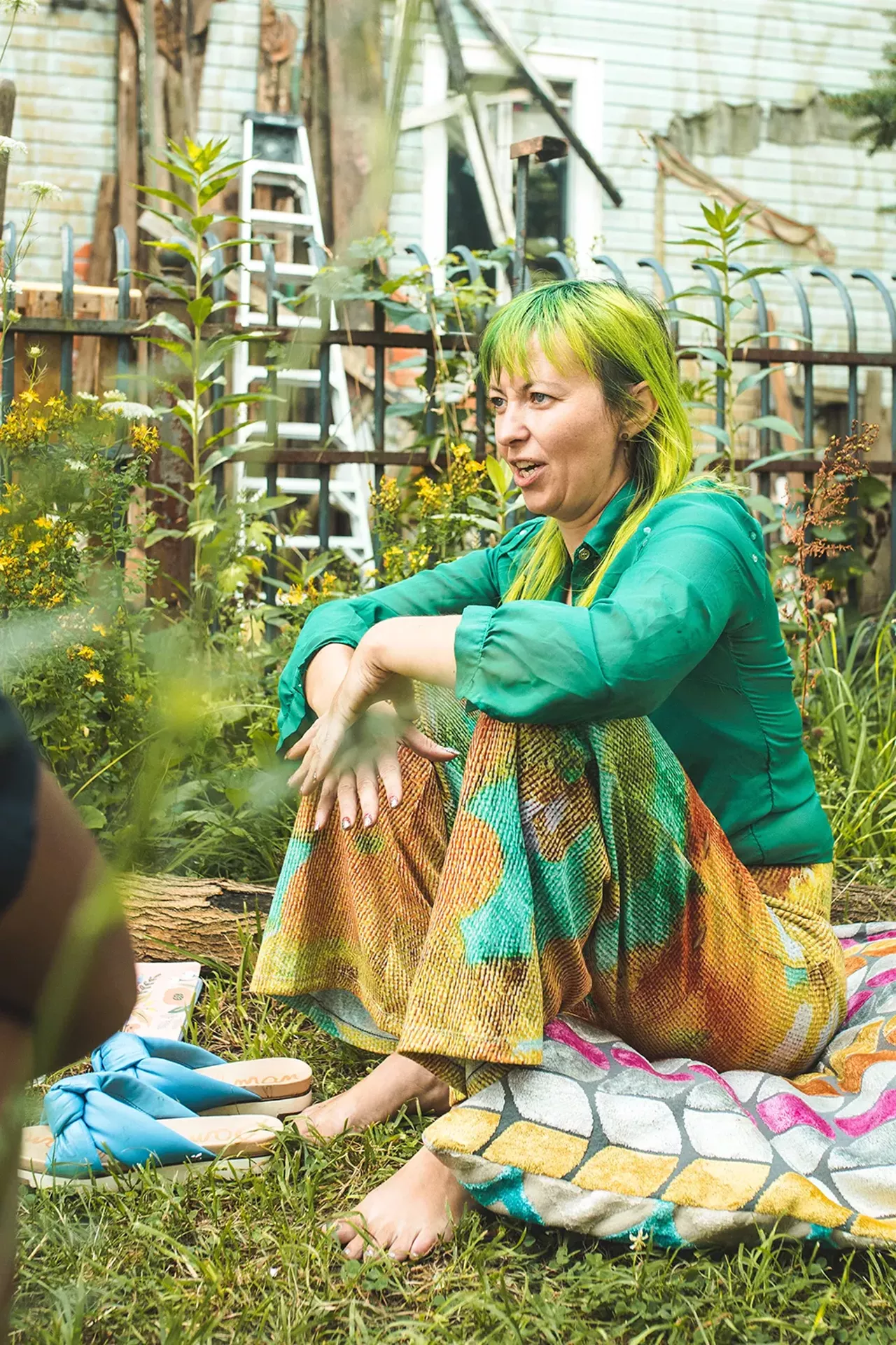 Image: Photos from an‘Herbal Walk &amp; Talk’ tour in Detroit and an herbal medicine class in Hamtramck