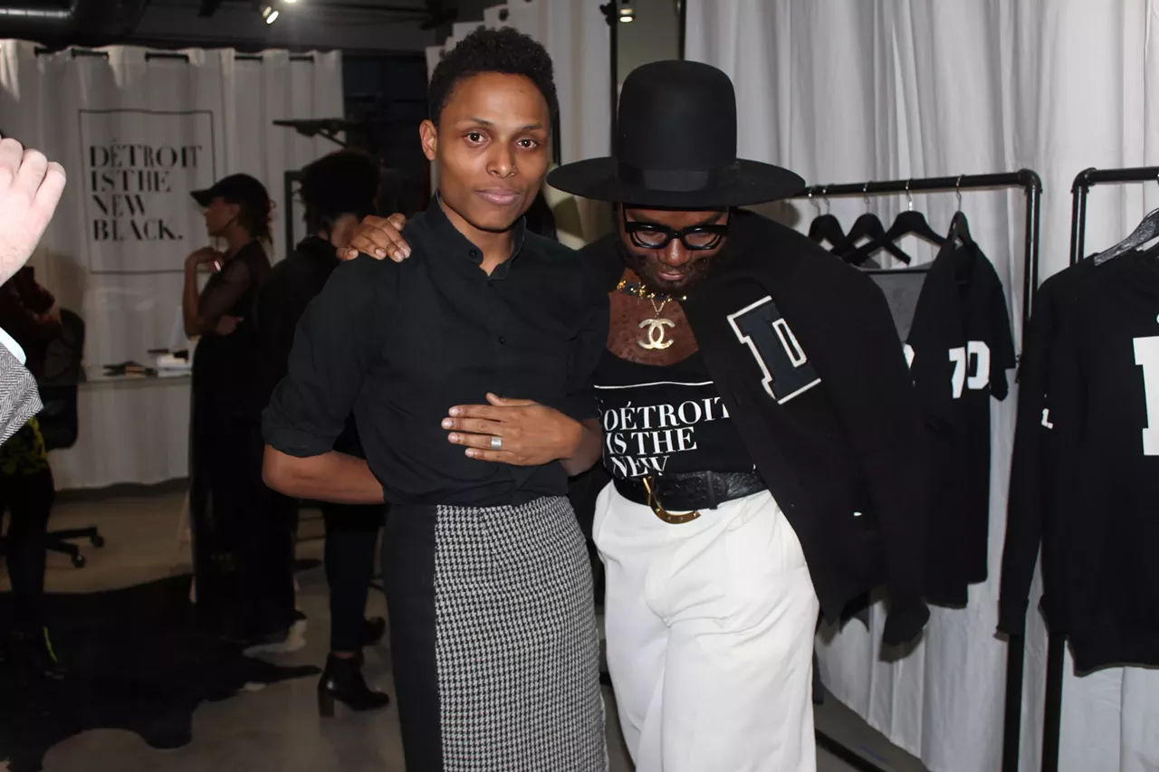 Image: Photos from Detroit is the New Black. factory store soir&eacute;e